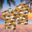KAQD1606BC09 Siły Powietrzne SAR PZL W-3 Sokół Hawaiian Shirt + Shorts