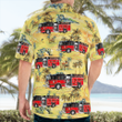 DLSI0110BC08 South Carolina Glassy Mountain Fire Department Hawaiian Shirt