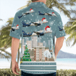 DLSI0610BC05 JetBlue Airbus A320-232 Christmas Hawaiian Shirt