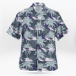 TRQD0103BG12 FedEx Short 360-300 Hawaiian Shirt