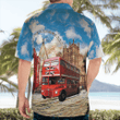 KAHH0303BG08 Double-Deck Bus Driver Routemasters Hawaiian Shirt