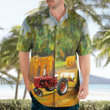 DLTD0303BG01 International Harvester 1954 IH Farmall Super C Hawaiian Shirt