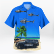 NLMP0803BG06 Garland Police Department Hawaiian Shirt