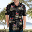 NLSI0903BG12 British Army FV107 Scimitar Hawaiian Shirt