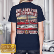 DLTT1103BG08 Custom Name Pennsylvania, Philadelphia Fire Department T-Shirt 3D