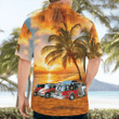 DLSI1103BG04 Florida, Fort Myers Shores Fire Protection and Rescue Service District Hawaiian Shirt