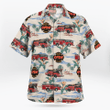 TRQD2203BG08 Prairie Village, Kansas, Consolidated Fire District #2 Hawaiian Shirt