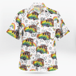 TRQD2403BG06 Cheshire, England, Cheshire Fire and Rescue Service Pride Month Hawaiian Shirt
