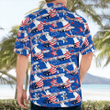 DLTT2604BG07 American Airlines 777-300ER 4th Of July Concept Livery Hawaiian Shirt