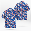 DLTT2604BG07 American Airlines 777-300ER 4th Of July Concept Livery Hawaiian Shirt