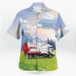 DLTT2704BG11 Rumpke Waste & Recycling Garbage Truck Hawaiian Shirt