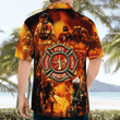 NLMP2904BG04 Firefighter Hawaiian Shirt