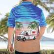 TNLT0605BG04 Mobile Medical Response, Saginaw, Michigan Fleet Hawaiian Shirt