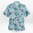 DLTT0905BG10 Tinley Park, Illinois, Trace Ambulance Hawaiian Shirt
