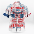 NLSI1805BG04 American By Birth Veteran By Choice 4th Of July Hawaiian Shirt