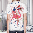 NLMP1805BG06 Have a Flamazing 4th of July 3D T-shirt