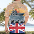 TNLT1905BG08 Royal Navy HMS Prince of Wales (R09) Hawaiian Shirt