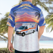 TNLT2005BG08 Three Rivers Ambulance Authority, Fort Wayne, Indiana Ambulance Hawaiian Shirt