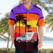 DLTT2405BG10 Napa, California, AMR Napa County EMS Hawaiian Shirt