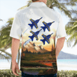 US Navy Blue Angles Hawaiian Shirt KTLT1108BG01