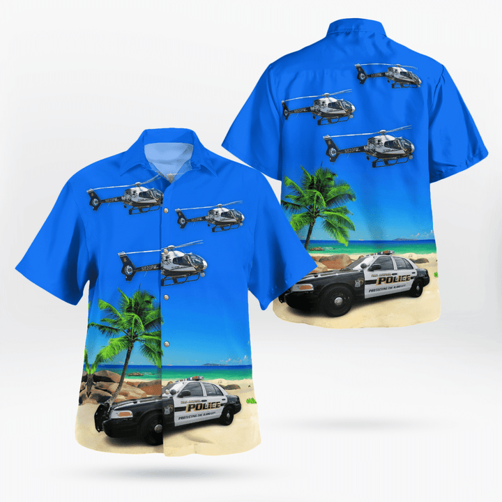 NLMP0803BG03 San Antonio Police Hawaiian Shirt