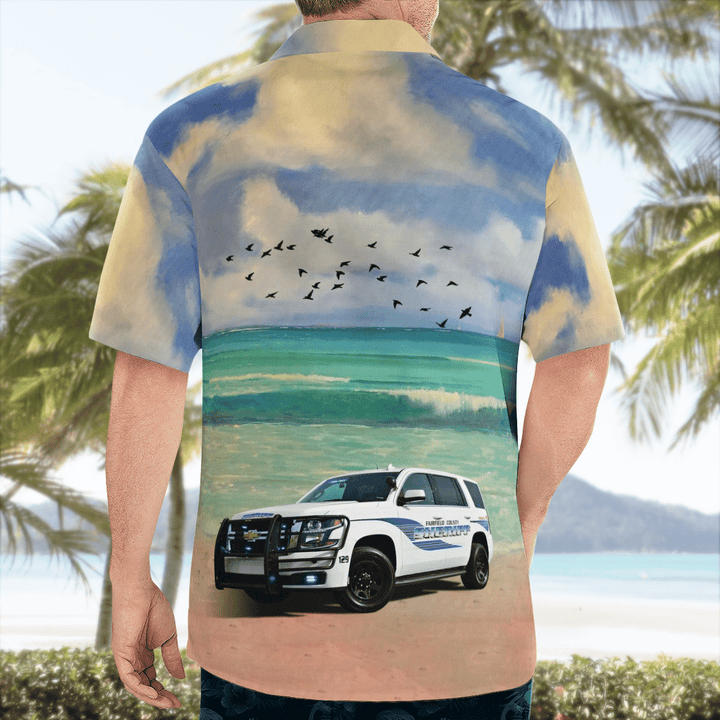 DLTD1103BG01 Fairfield County Sheriff Office, South Carolina Hawaiian Shirt