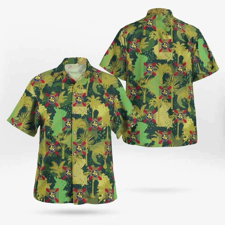 British Army, Duke of Edinburgh's Royal Regiment Hawaiian Shirt TRHH1208BG03
