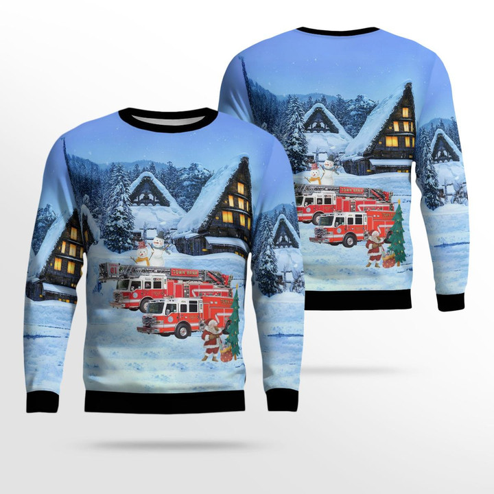 North Cape May, New Jersey, Lower Township Fire District No.2 AOP Ugly Sweater DLTD2410BG01