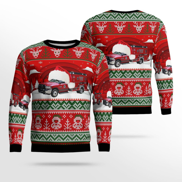 Bay County EMS Christmas AOP Ugly Sweater BBTT2909BC16