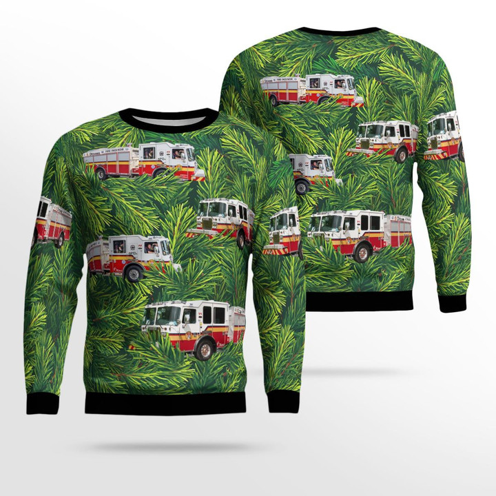 Canada Ottawa Fire Services AOP Ugly Sweater BBTT1310BC16