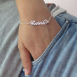 Carrie Style Name Armband / Fußkettchen BL001