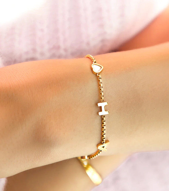Carrie Style Name Armband / Fu�kettchen BL010