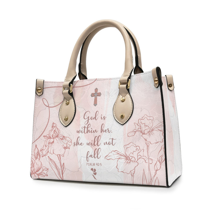 'GOD IS WITHIN HER' - ROSERON Christian Leather Handbags