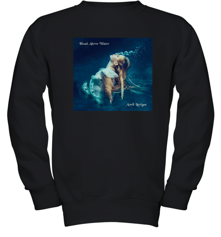 Avril Lavigne Head Above Water Logo Youth Sweatshirt