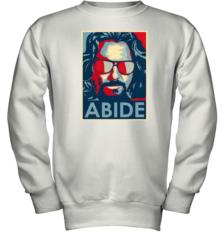 Abide, Hope Style Artwork Youth Sweatshirt