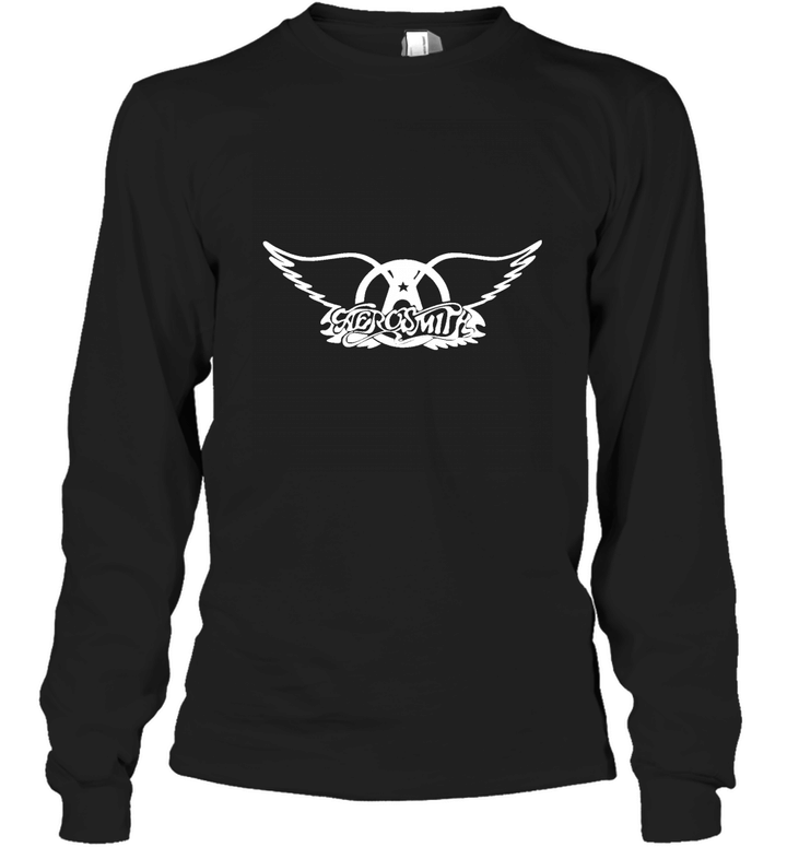 Aerosmith Classic Wings Logo Long Sleeve T-Shirt