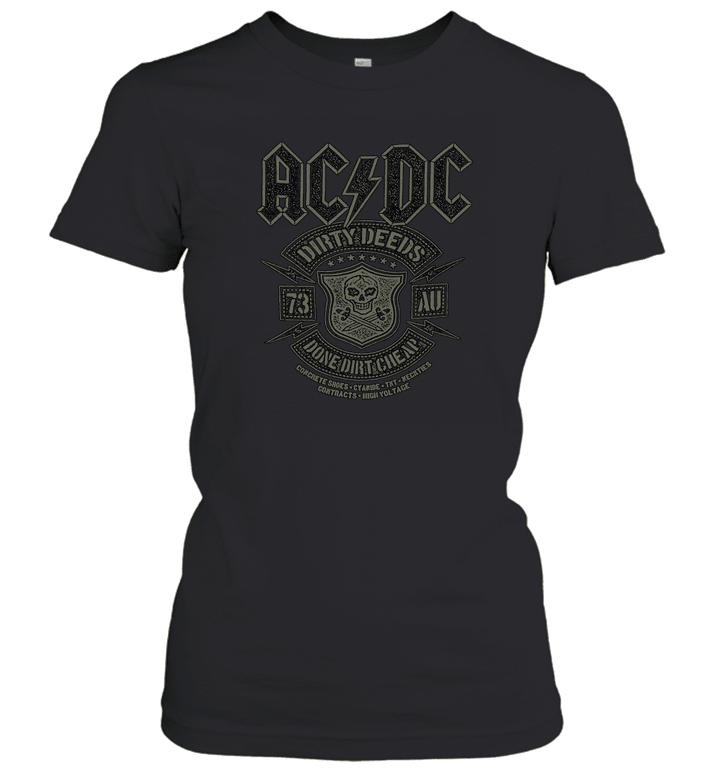 AC DC Dirty Deeds Done Women's T-Shirt