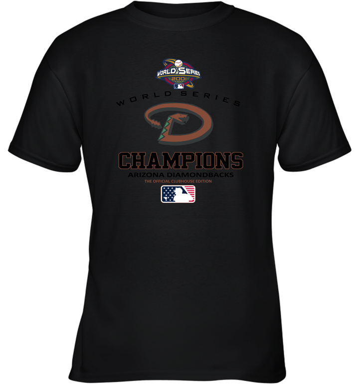 2001 World Series Champions D Backs Youth T-Shirt