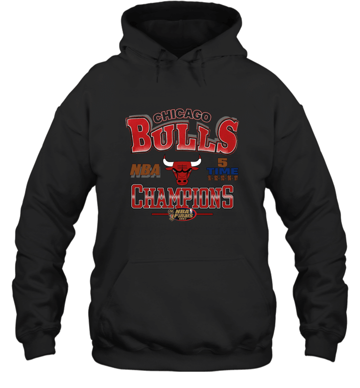 1997 Vintage Chicago Bulls Champions Hoodie