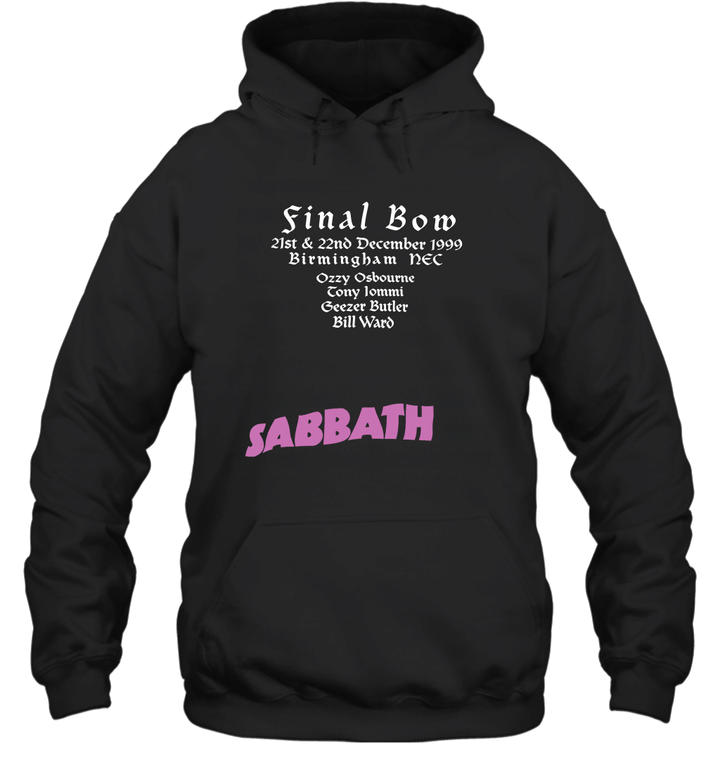 1999 Black Sabbath shirt The Last Supper Millennium Party shirt English rock band  Hoodie