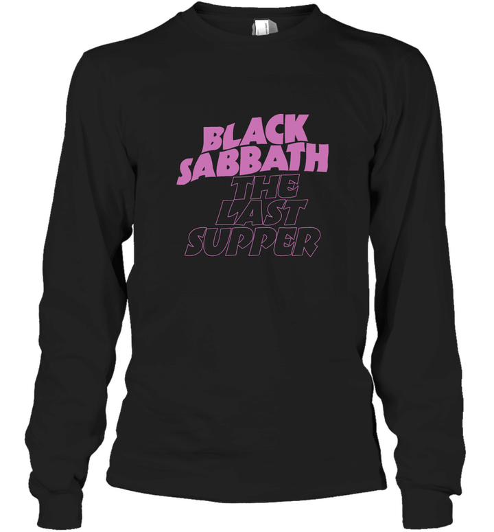 1999 Black Sabbath shirt The Last Supper Millennium Party shirt English rock band  Long Sleeve T-Shirt