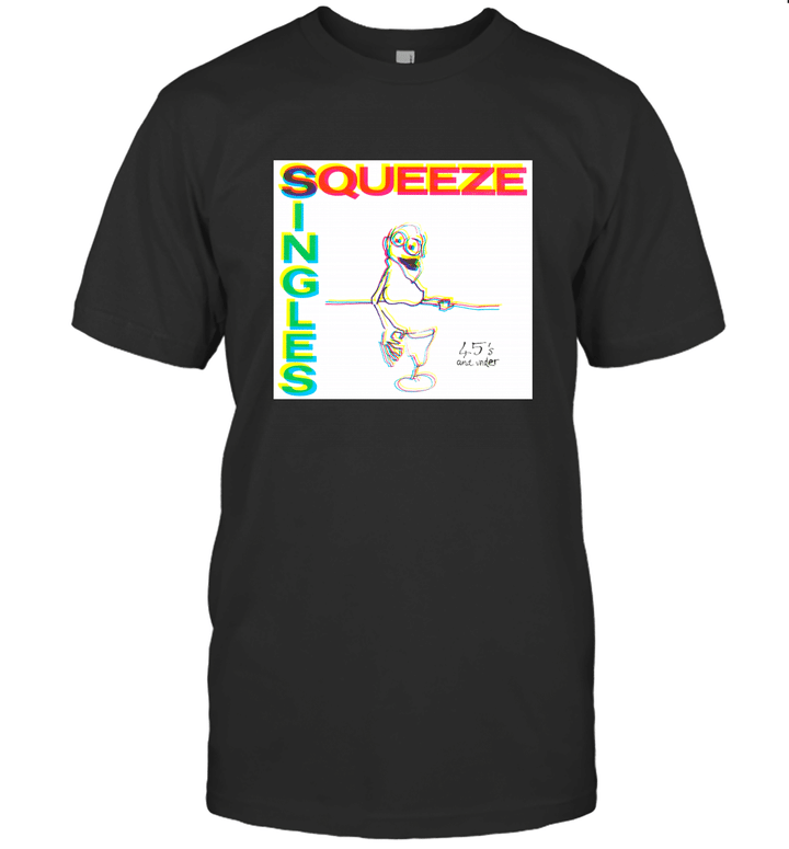 1990s SQUEEZE '45's And Under' 1992 T-Shirt