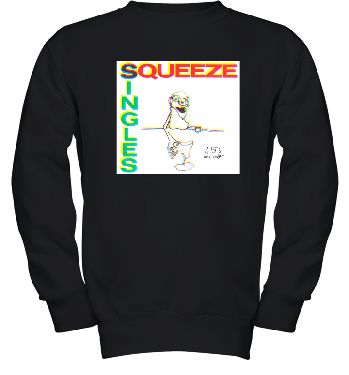 1990s SQUEEZE '45's And Under' 1992 Youth Sweatshirt
