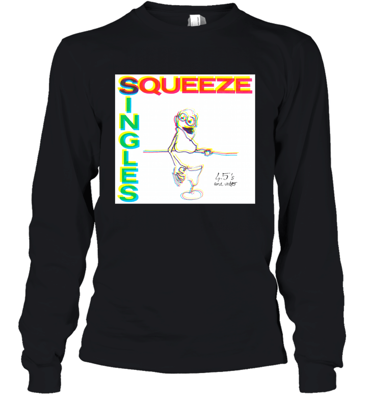 1990s SQUEEZE '45's And Under' 1992 Youth Long Sleeve
