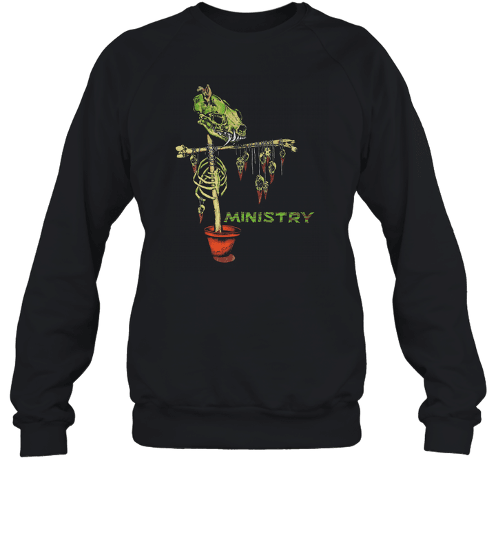 1992 Ministry Scarecrow Pushead Rare Vintage Sweatshirt