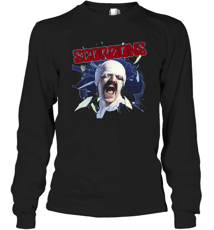 1982 Scorpions  Blackout Tour Long Sleeve T-Shirt