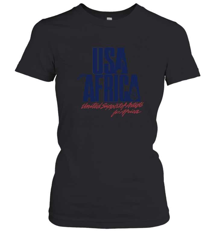 1985 USA For Africa Vintage 196 Women's T-Shirt