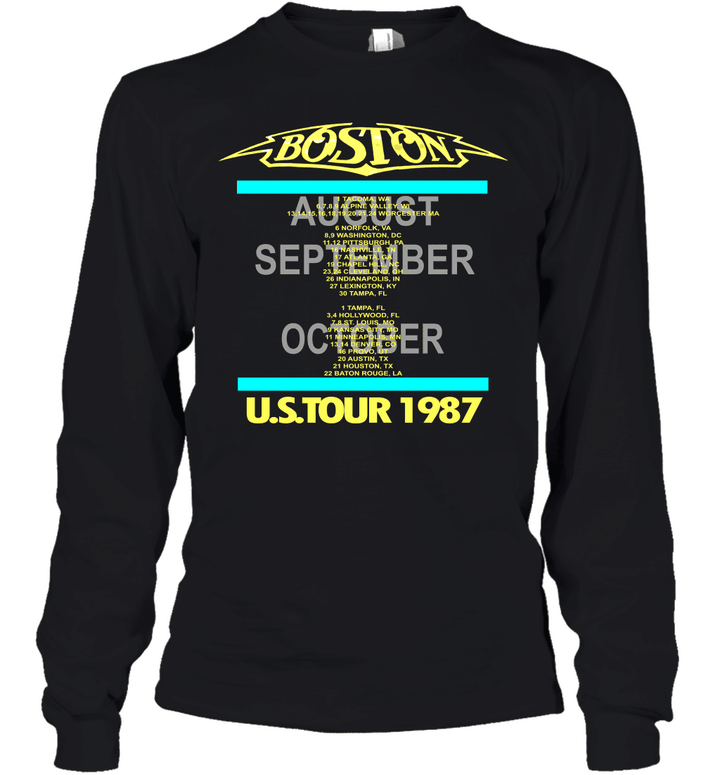 1987 BOSTON Third Stage U.S. Tour TS 415 Youth Long Sleeve