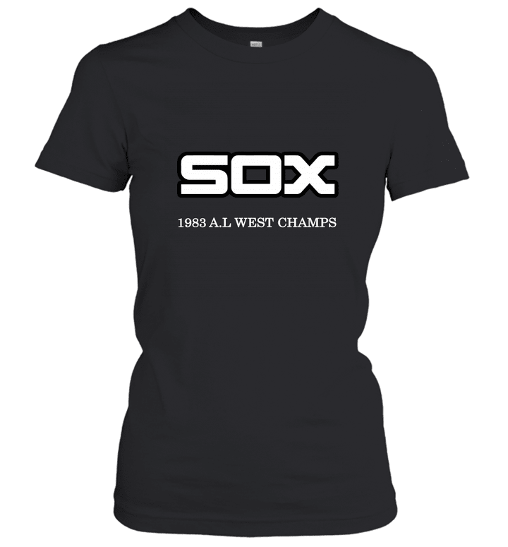 1983 Chicago White Sox AL West Champs Vintage Women's T-Shirt
