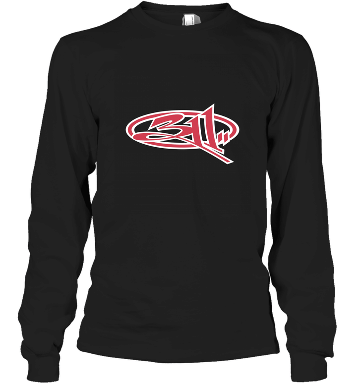 311 Alien Red Logo Long Sleeve T-Shirt